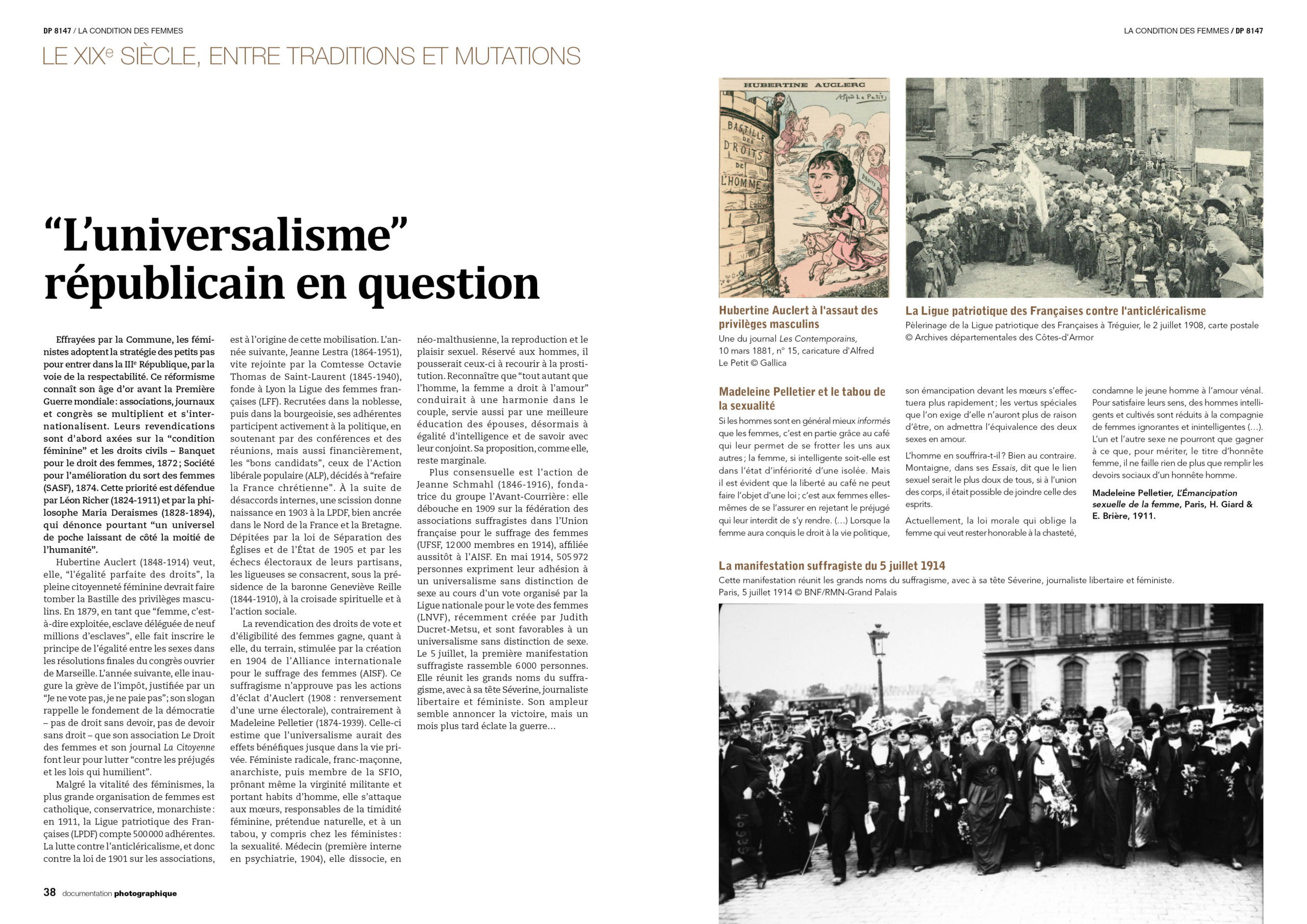 ""L'Universalisme" républicain en question" pp. 38-39
