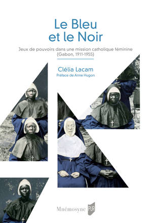 4e de couverture du Prix Mnémosyne 2022 : Le Bleu et le Noir, Clélia Lacam