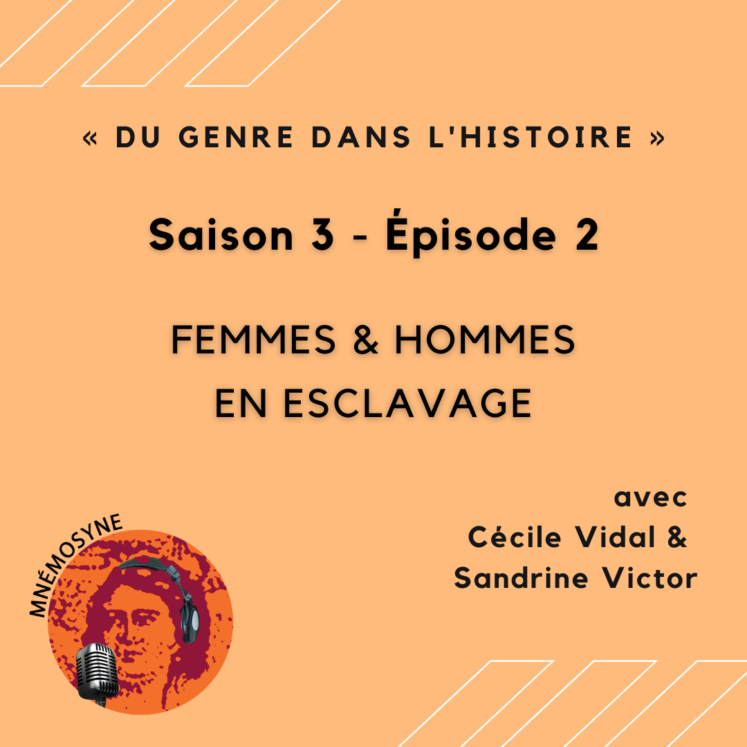S3E02 – Femmes et hommes en esclavage [Cécile Vidal, Sandrine Victor] episode artwork
